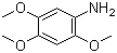 2,4,5-三甲氧基苯胺分子结构 (CAS 26510-91-8)