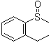 邻乙基苯基甲基亚砜分子结构 (CAS 26524-88-9)