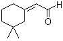 (Z)-(3,3-二甲基环己亚基)-乙醛分子结构 (CAS 26532-24-1)