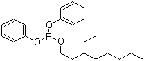 亚磷酸二苯基异癸基酯分子结构 (CAS 26544-23-0)