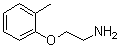 2-(2-甲基苯氧基)乙胺分子结构 (CAS 26583-60-8)