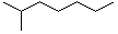 Isooctane molecular structure (CAS 26635-64-3)