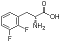2,3-二氟-D-苯丙氨酸分子结构 (CAS 266360-59-2)