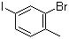 结构式 CAS# 26670-89-3, 2-溴-4-碘甲苯