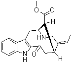 派利文碱分子结构 (CAS 2673-40-7)