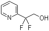2,2-二氟-2-(2-吡啶基)-1-乙醇分子结构 (CAS 267875-65-0)
