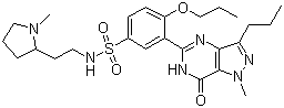 乌地那非分子结构 (CAS 268203-93-6)
