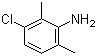 3-氯-2,6-二甲基苯胺分子结构 (CAS 26829-77-6)
