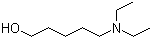 5-(二乙基氨基)-1-戊醇分子结构 (CAS 2683-57-0)