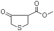 4-氧代四氢噻酚-3-羧酸甲酯分子结构 (CAS 2689-68-1)