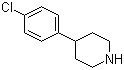 4-(4-氯苯基)哌啶分子结构 (CAS 26905-02-2)