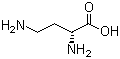 D-2,4-二氨基丁酸分子结构 (CAS 26908-94-1)