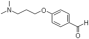 4-[3-(二甲基氨基)丙氧基]苯甲醛分子结构 (CAS 26934-35-0)