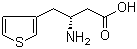 (R)-3-氨基-4-(3-噻吩基)丁酸分子结构 (CAS 269726-91-2)