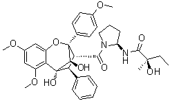 Aglaxiflorine D分子结构 (CAS 269739-78-8)
