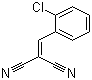邻氯苄叉缩丙二腈分子结构 (CAS 2698-41-1)