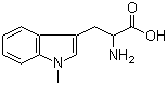 1-甲基-DL-色氨酸分子结构 (CAS 26988-72-7)