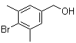4-溴-3,5-二甲基苯甲醇分子结构 (CAS 27006-02-6)