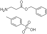 beta-丙氨酸苄酯对甲苯磺酸盐分子结构 (CAS 27019-47-2)