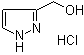 3-(羟甲基)吡唑盐酸盐分子结构 (CAS 270920-41-7)