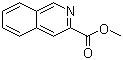 异喹啉-3-甲酸甲酯分子结构 (CAS 27104-73-0)