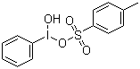 羟基甲苯磺酰碘苯分子结构 (CAS 27126-76-7)