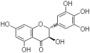 二氢杨梅素分子结构 (CAS 27200-12-0)