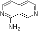 结构式 CAS# 27225-00-9, 2,7-萘啶-1-胺