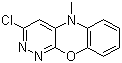 2-氯-10-甲基-3,4-二氮吩嗪分子结构 (CAS 27225-84-9)