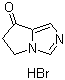 结构式 CAS# 272438-84-3, 5,6-二氢-7H-吡咯并[1,2-c]咪唑-7-酮氢溴酸盐
