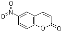 6-硝基香豆素分子结构 (CAS 2725-81-7)