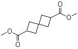 (+)-螺[3.3]庚烷-2,6-二羧酸二甲酯分子结构 (CAS 27259-79-6)