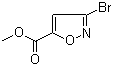 3-溴异噁唑-5-羧酸甲酯分子结构 (CAS 272773-11-2)