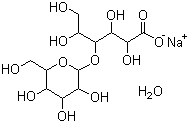 乳糖酸钠分子结构 (CAS 27297-39-8)