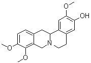 四氢药根碱分子结构 (CAS 27313-86-6)