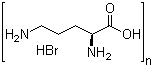 聚 L-鸟氨酸氢溴酸盐分子结构 (CAS 27378-49-0)