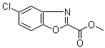 5-氯-2-苯并恶唑羧酸甲酯分子结构 (CAS 27383-92-2)