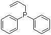 烯丙基二苯基膦分子结构 (CAS 2741-38-0)