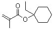 1-乙基环己基甲基丙烯酸酯分子结构 (CAS 274248-09-8)