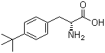D-4-叔丁基苯丙氨酸分子结构 (CAS 274262-82-7)