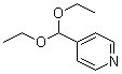 4-(二乙氧基甲基)吡啶分子结构 (CAS 27443-40-9)