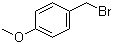 4-甲氧基溴苄分子结构 (CAS 2746-25-0)