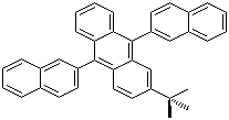 3-tert-Butyl-9,10-di(naphth-2-yl)anthracene molecular structure (CAS 274905-73-6)