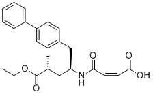 Sacubitril Maleic Acid molecular structure (CAS 2751722-77-5)