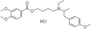 盐酸麦皮凡林分子结构 (CAS 2753-45-9)