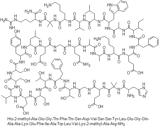 Taspoglutide molecular structure (CAS 275371-94-3)
