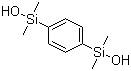 1,4-双(二甲基羟基硅基)苯分子结构 (CAS 2754-32-7)