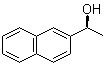 (-)-1-(2-萘基)乙醇分子结构 (CAS 27544-18-9)