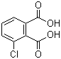 3-氯邻苯二甲酸分子结构 (CAS 27563-65-1)