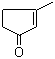 3-甲基-2-环戊烯-1-酮分子结构 (CAS 2758-18-1)